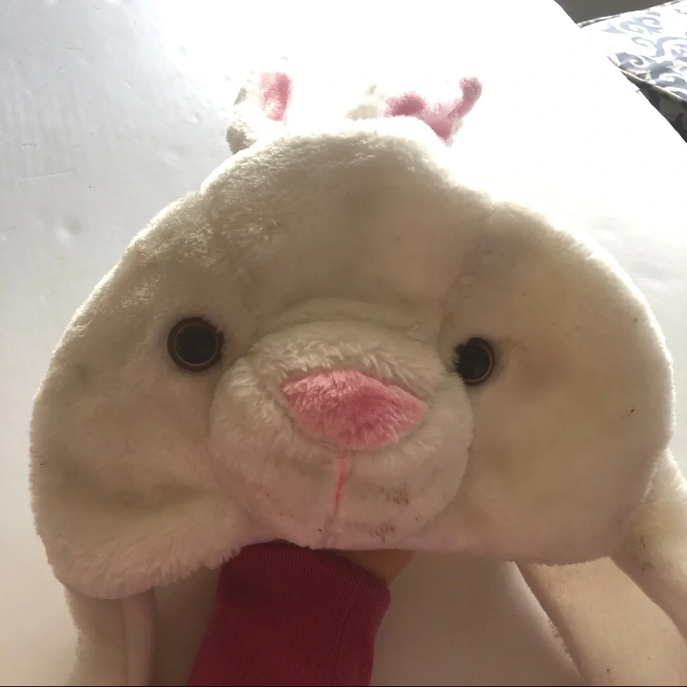Bunny fuzzy critters caps hat